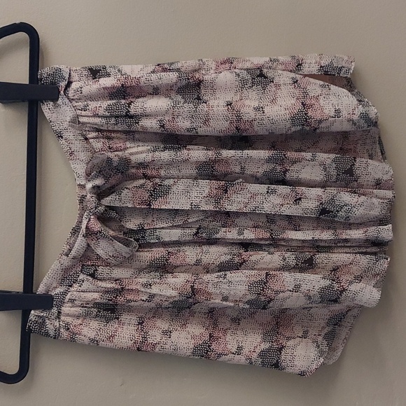 REISS Jonah Circle Print Mini Skirt - Picture 3 of 14